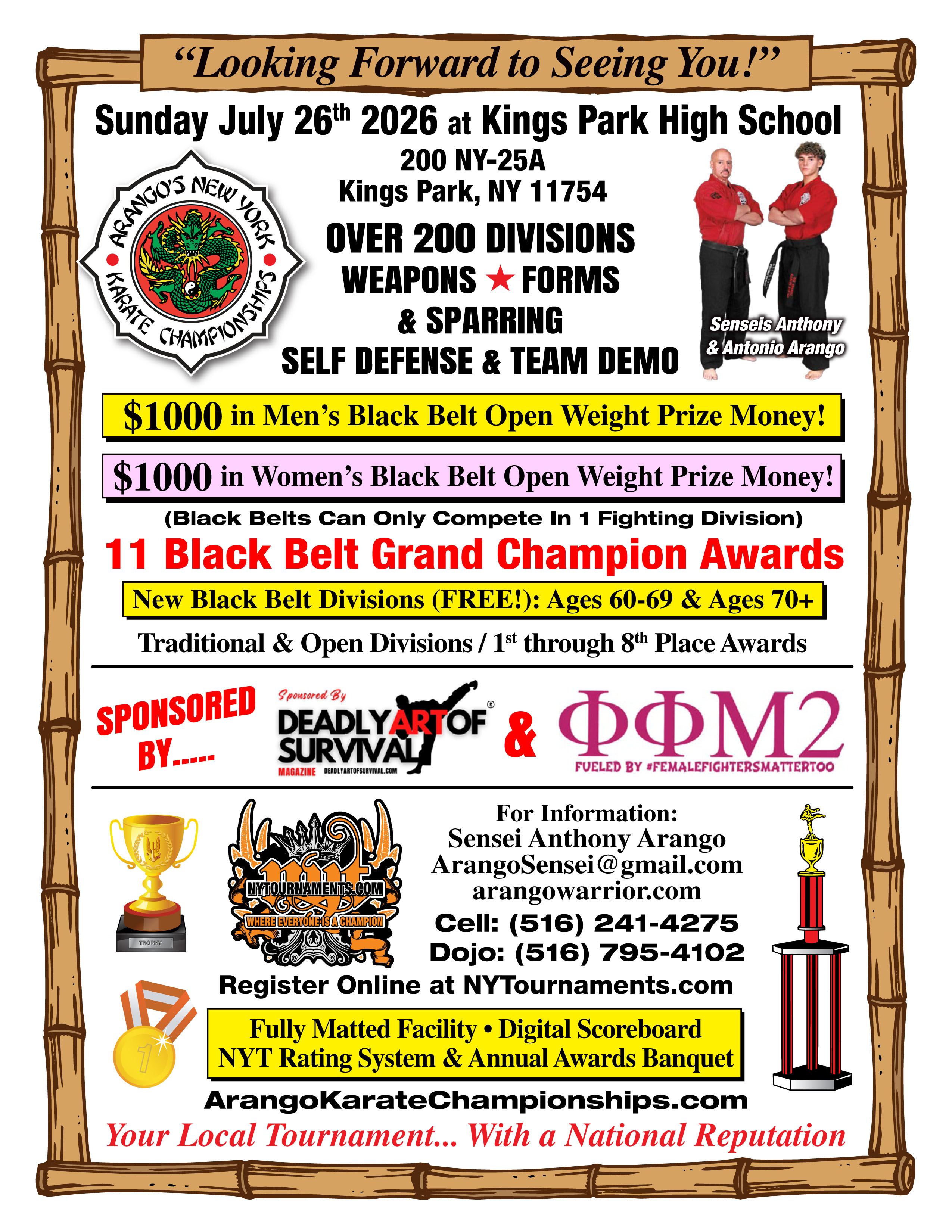 Arango Karate championship 2026