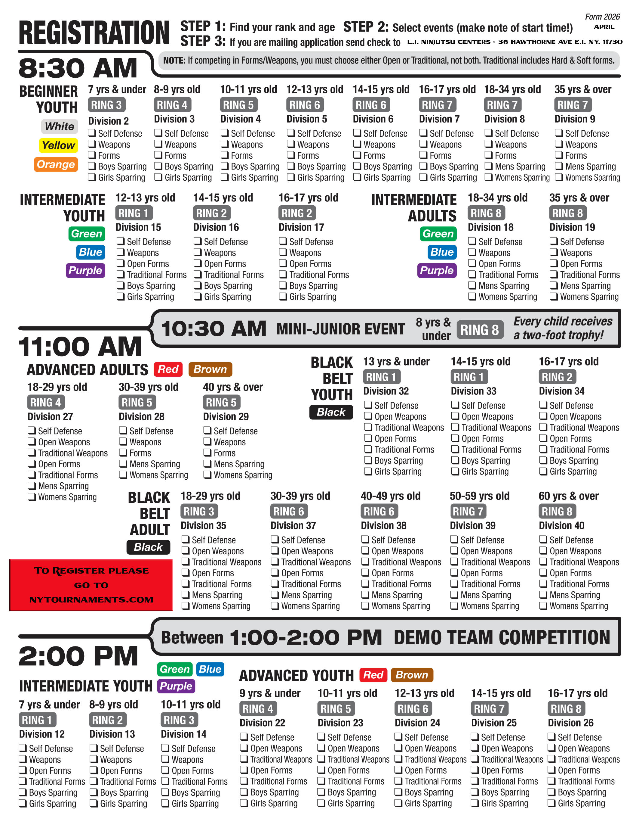 NYT April Sign up App. 